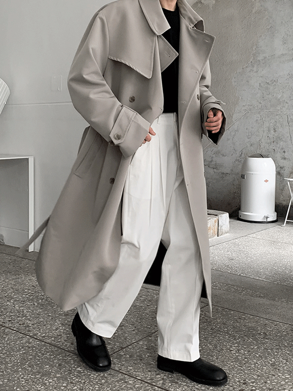 레인지 트렌치 코트 (3color)